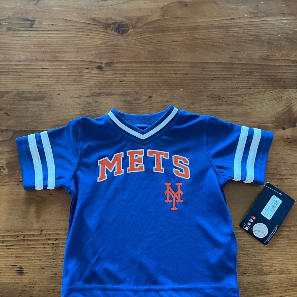 Infant Genuine Merchandise MLB Mets Jersey NWT size 12M